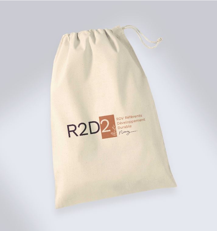 Pochon tissu R2D2