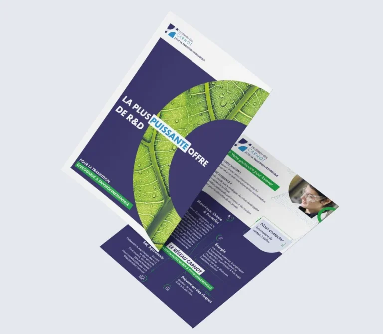 Pôle Communication - Communication imprimée Flyer reseau des carnot