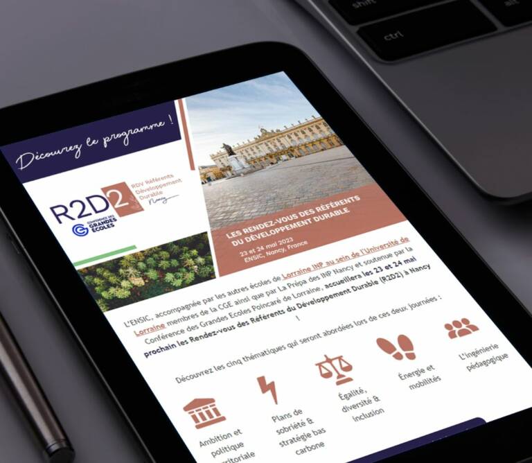 Pôle Communication - Communication digitale mailing r2d2