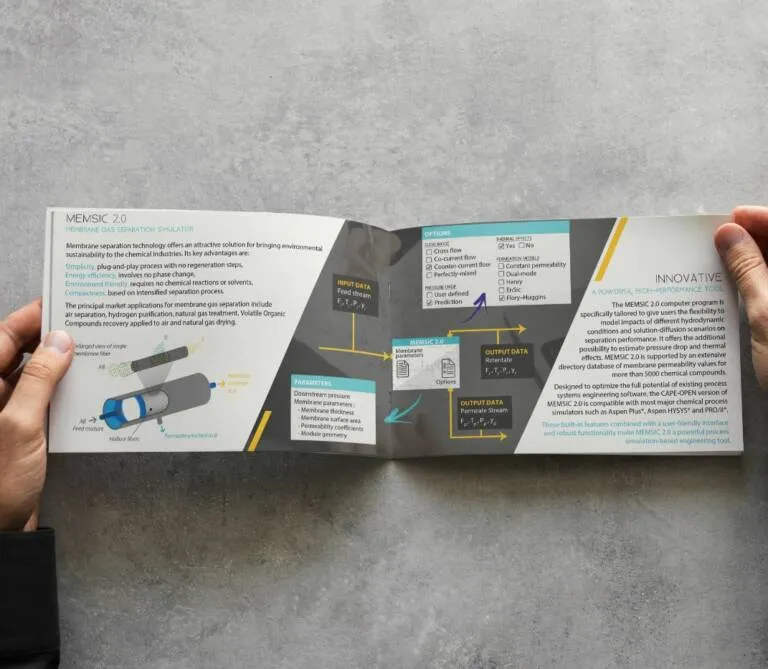 Pôle Communication - Communication imprimée plaquette de presentation memsic interieur 11zon