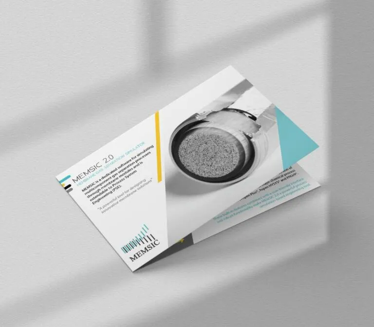 Pôle Communication - Communication imprimée plaquette de presentation memsic 11zon