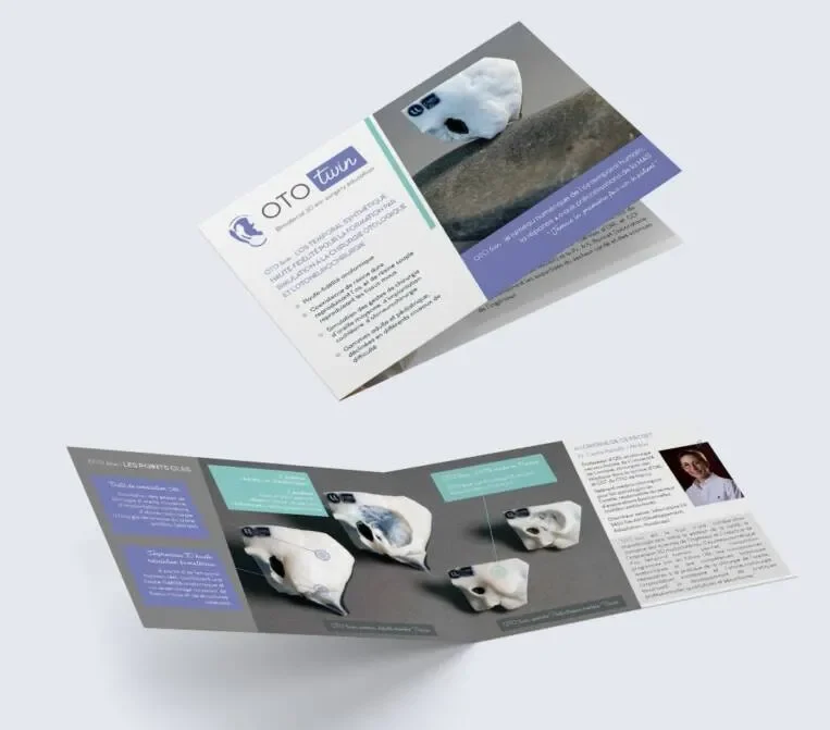 Pôle Communication - Communication imprimée plaquette de presentation ototwin 11zon