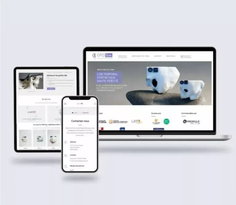 Pôle Communication - Communication digitale site web ototwin